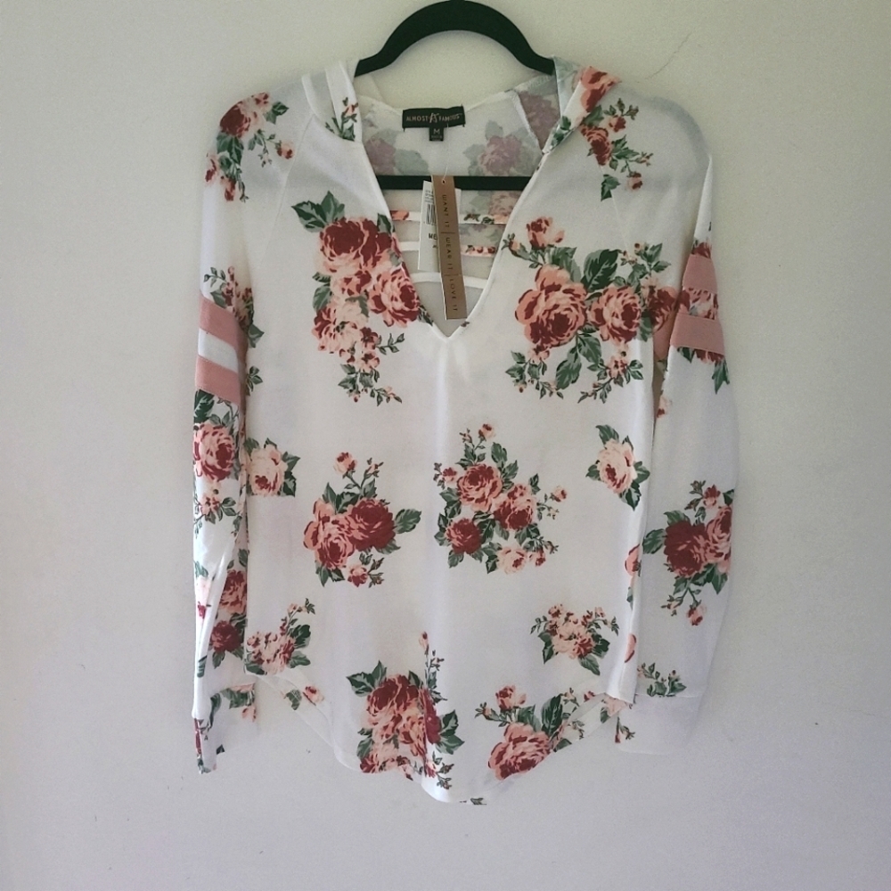 NWT ALMOST FAMOUS  hooded sweater